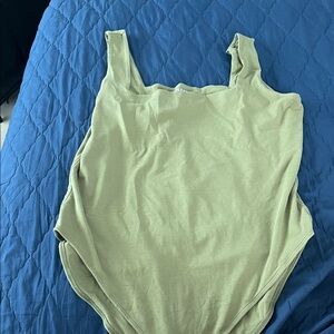 Old Navy Olive Green Bodysuit